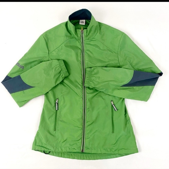 ALO YOGA athletic zip-up jacket - Picture 1 of 8